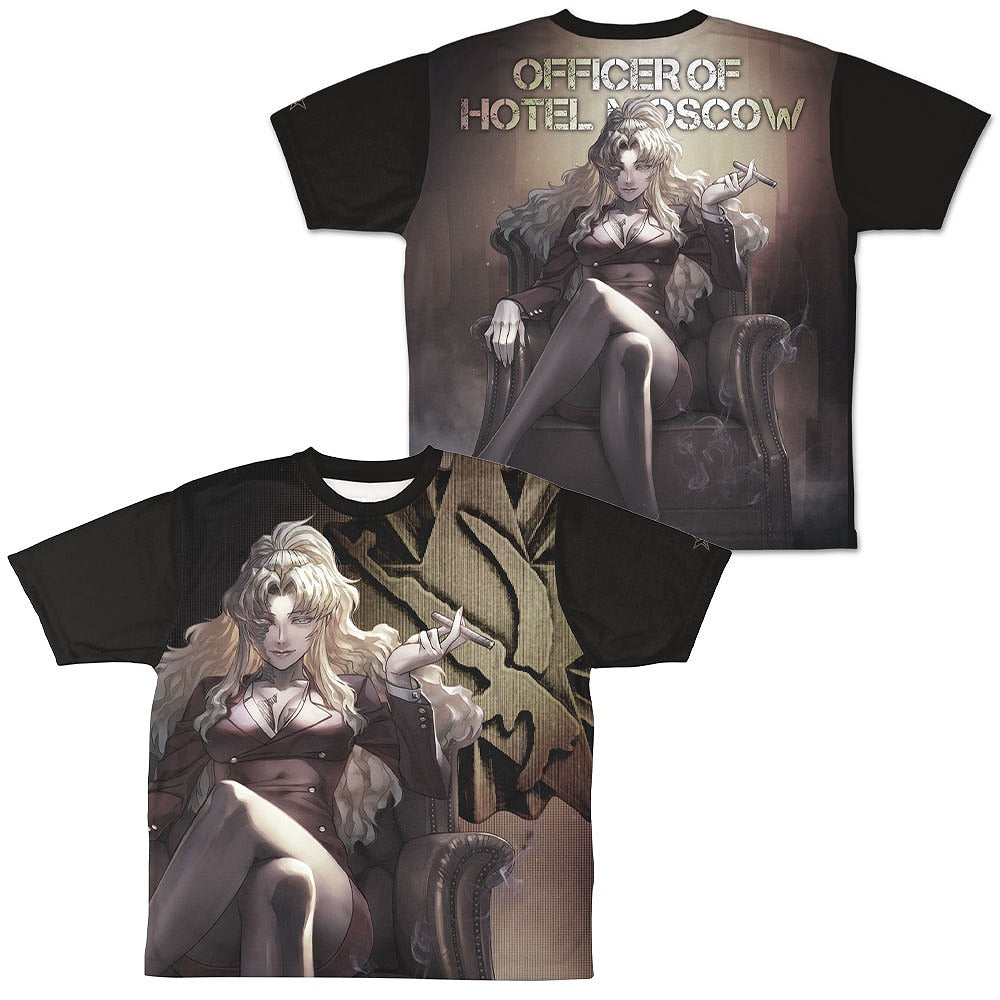 ブラック・ラグーン バラライカ 両面フルグラフィックTシャツ XL 【01/24頃入荷】