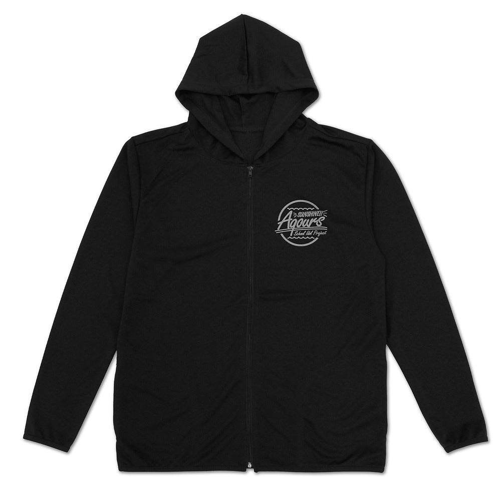 ラブライブ!サンシャイン!! Aqours 薄手ドライパーカー BLACK XL 【02/04頃入荷】