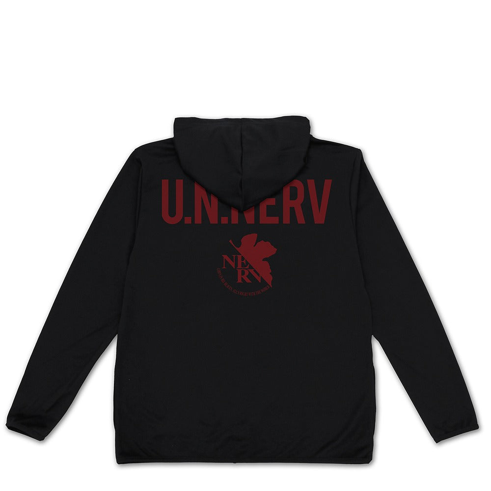 EVANGELION U.N.NERV 薄手ドライパーカー GRAY M 【01/24頃入荷】