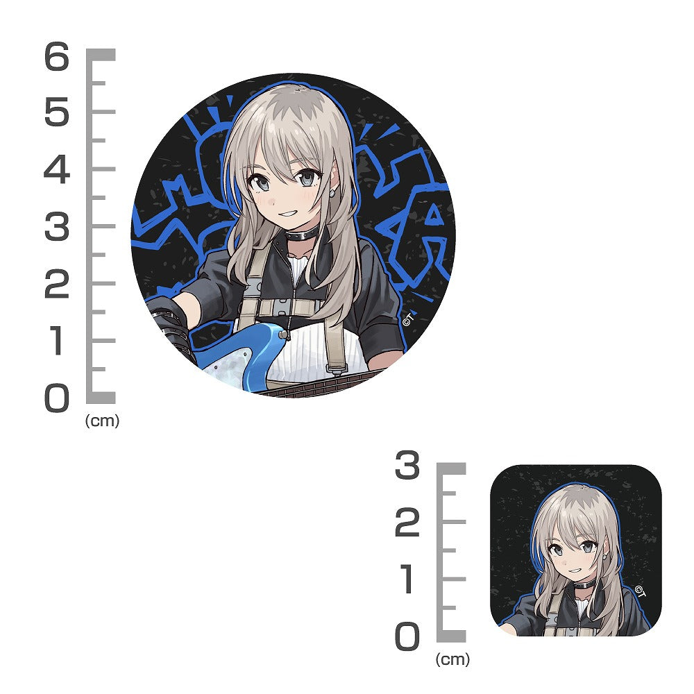 ガールズバンドクライ 描き下ろし 河原木桃香 ミニステッカーセット アー写Ver. 【01/24頃入荷】