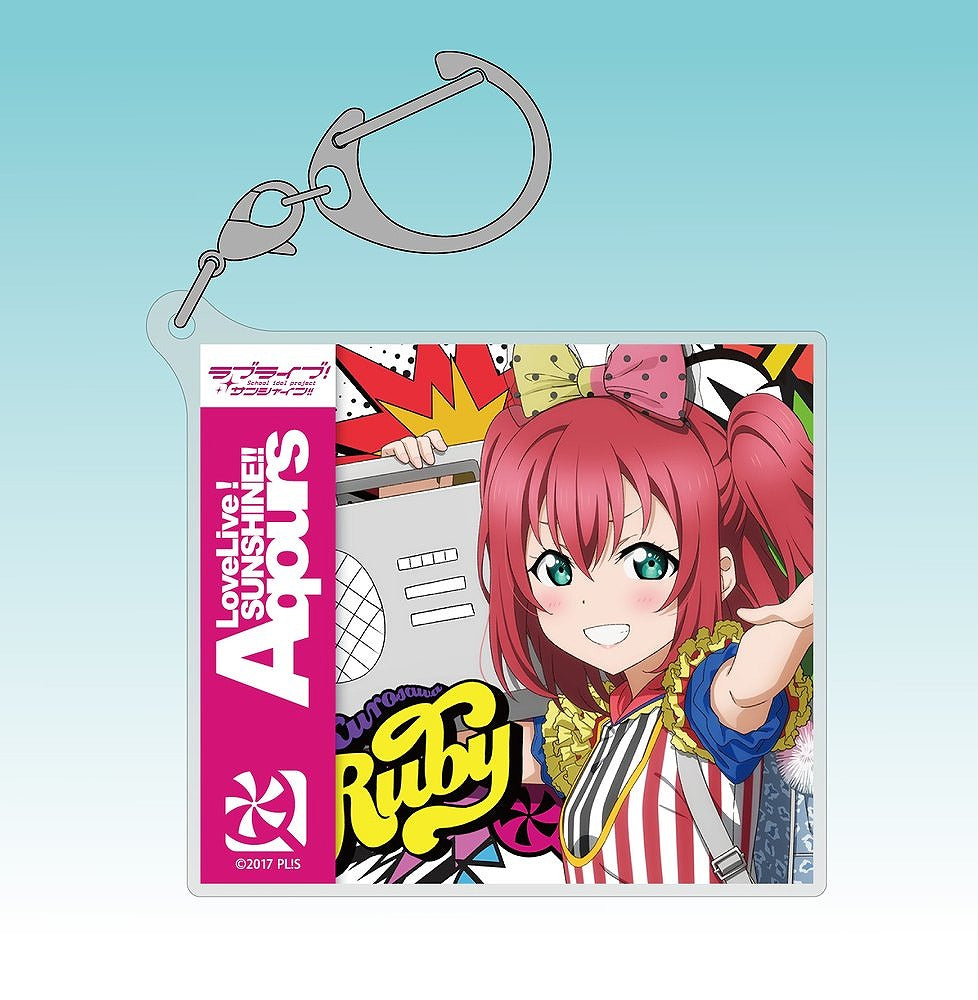 ラブライブ!サンシャイン!! 描き下ろし 黒澤ルビィ アクリルマルチキーホルダー ソロコン.. 【02/04頃入荷】