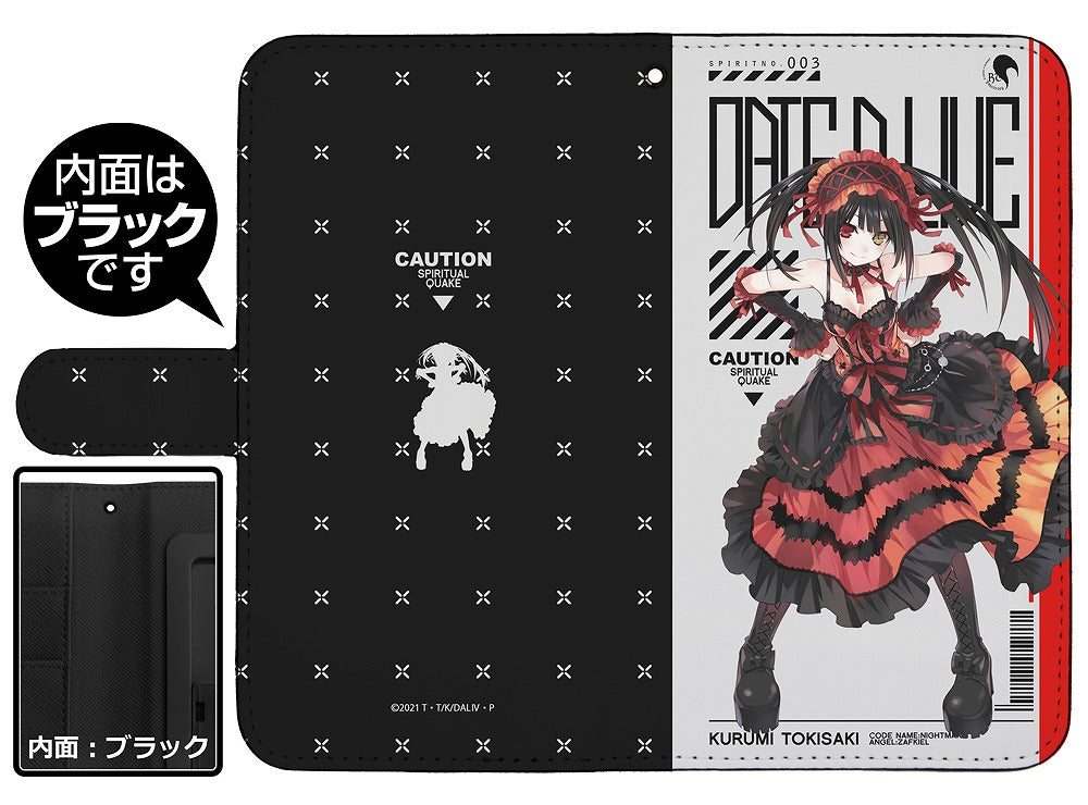デート・ア・ライブIV <ナイトメア>時崎狂三 手帳型スマホケース158 【02/04頃入荷】