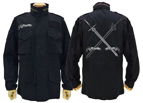 ソードアート・オンライン 《黒の剣士》キリト M-65ジャケット BLACK XL 【01/24頃入荷】