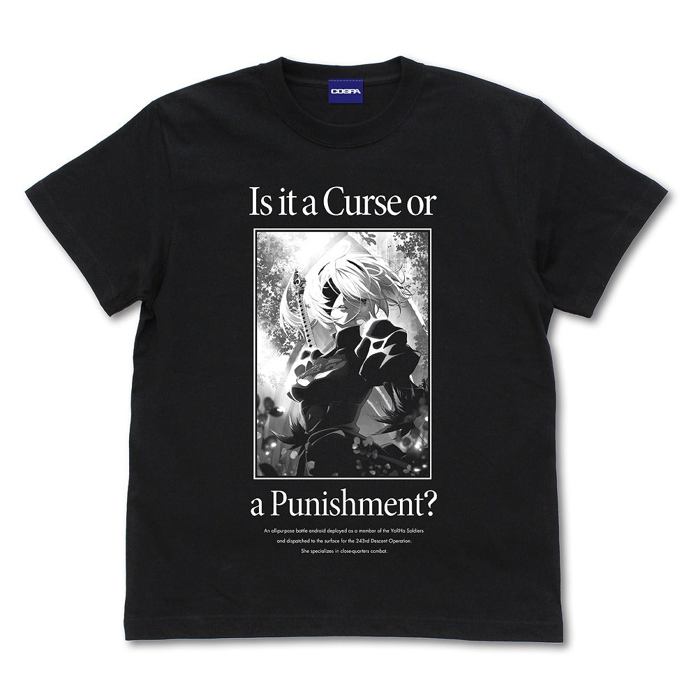 NieR:Automata Ver1.1a 2B Tシャツ BLACK M 【12/24頃入荷】