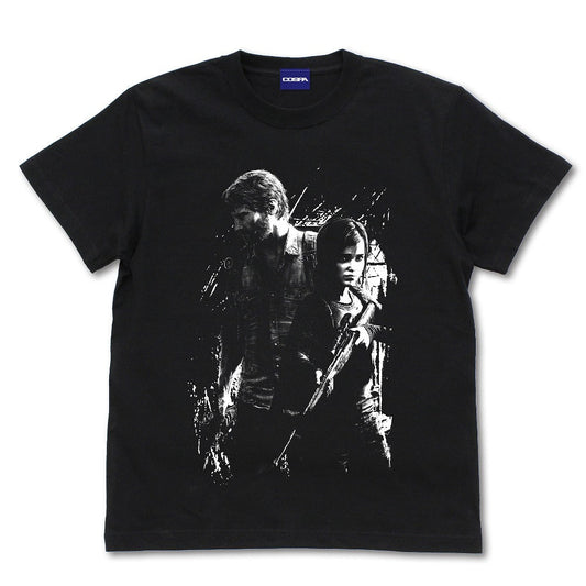 The Last of Us エリーとジョエル Tシャツ BLACK XL 【01/07頃入荷】