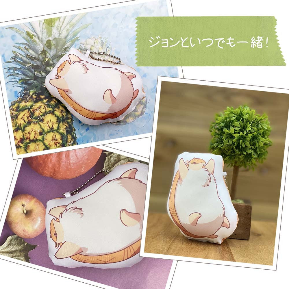 吸血鬼すぐ死ぬ アルマジロのジョン てのひらマスコット 【12/24頃入荷】