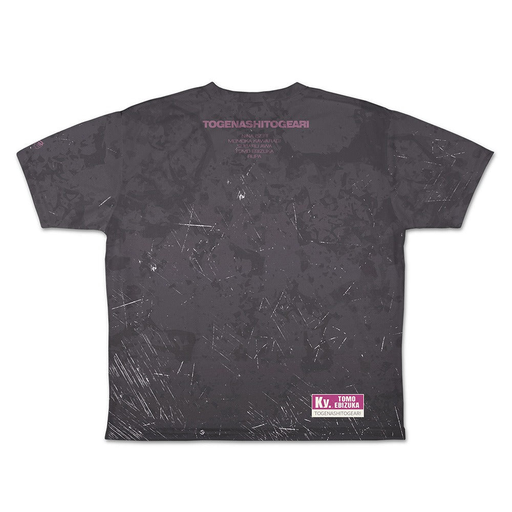 ガールズバンドクライ 描き下ろし 海老塚智 両面フルグラフィックTシャツ アー写V.. XL 【01/24頃入荷】