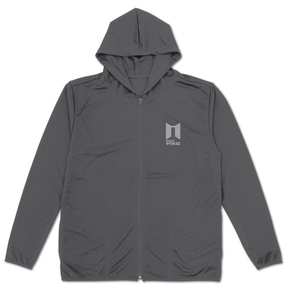 「株式会社マジルミエ」 薄手ドライパーカー GRAY M 【01/24頃入荷】