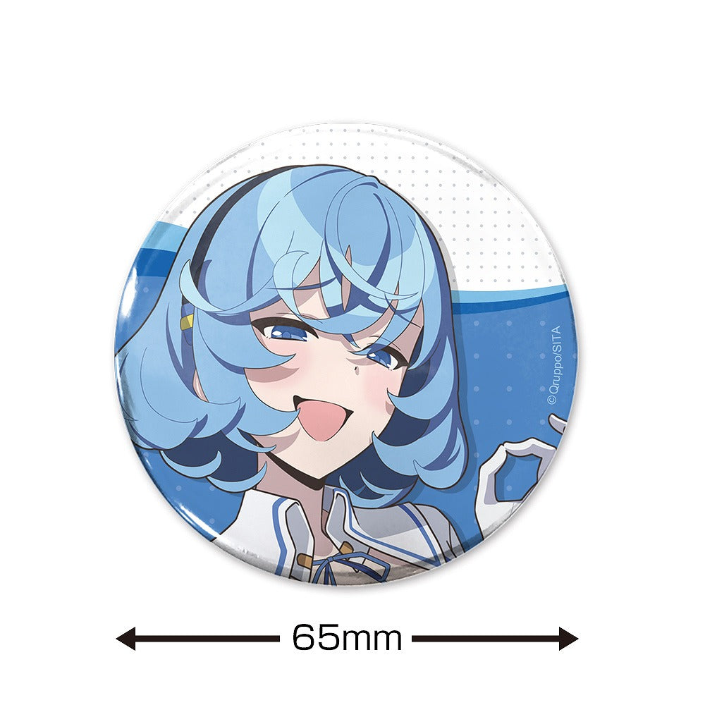 ぬきたし THE ANIMATION 女部田郁子 65mm缶バッジ 【03/16頃入荷】