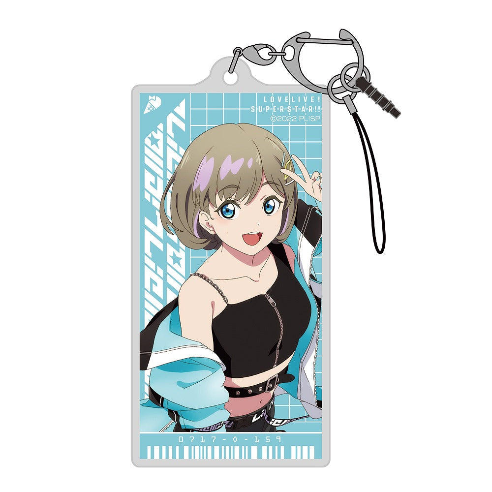 ラブライブ!スーパースター!! 描き下ろし 唐 可可 アクリルマルチキーホルダー 【02/04頃入荷】