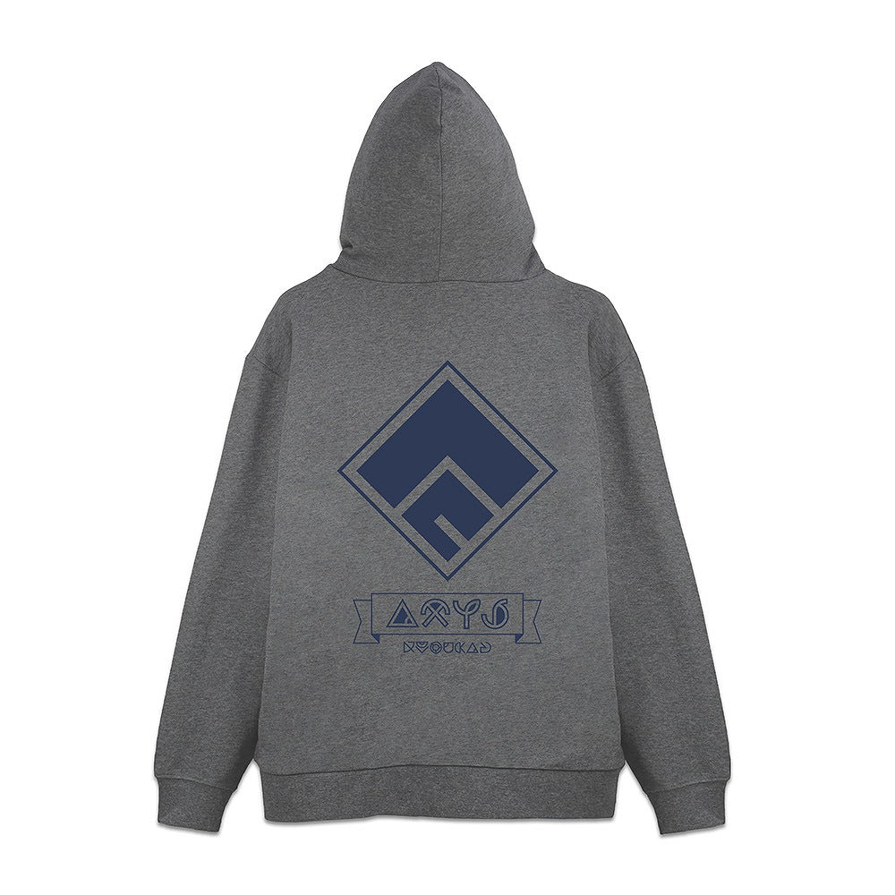 この素晴らしい世界に祝福を! アクシズ教 ジップパーカー Ver.3.0 MIX GRAY L 【12/24頃入荷】