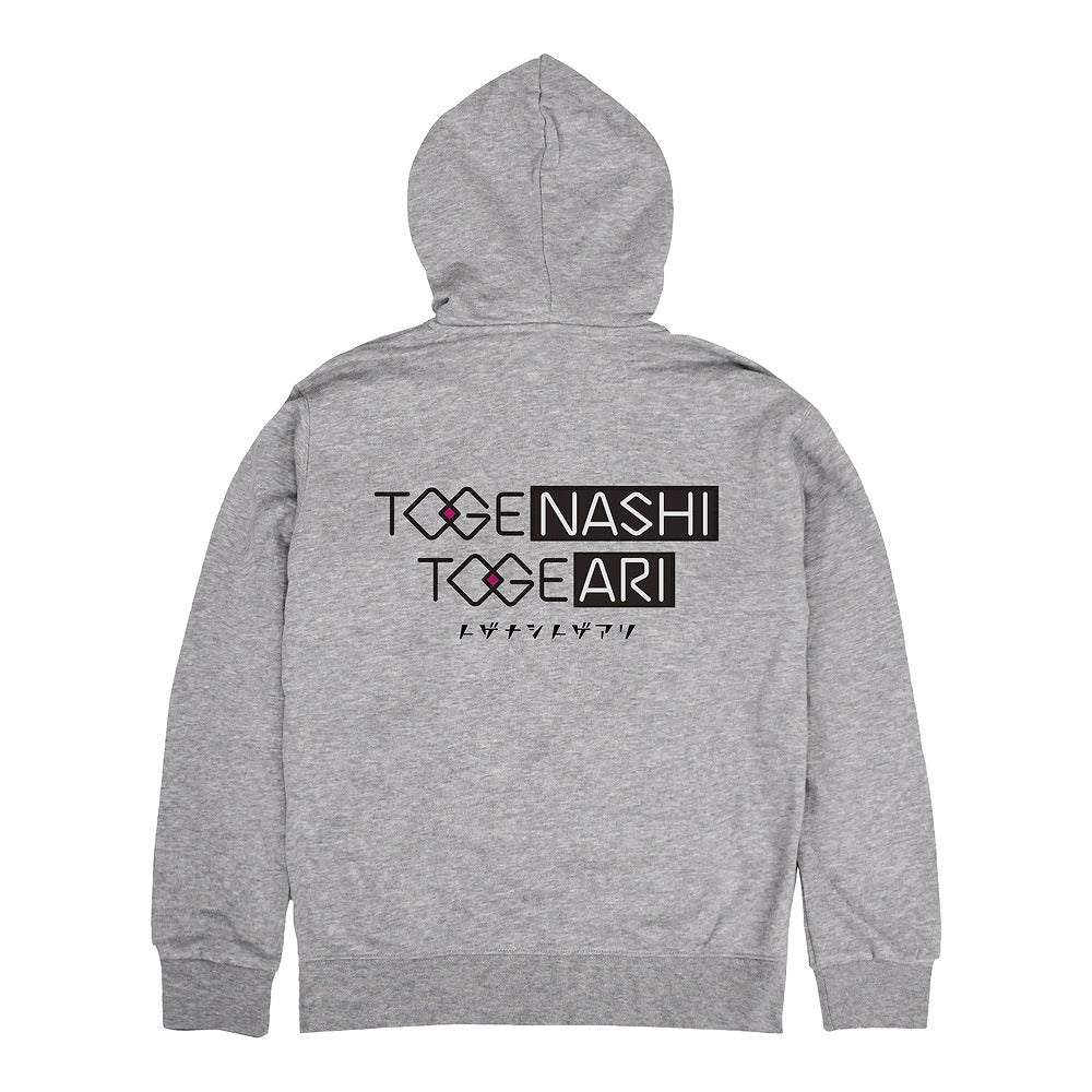 ガールズバンドクライ トゲナシトゲアリ ジップパーカー MIX GRAY XXL 【01/24頃入荷】