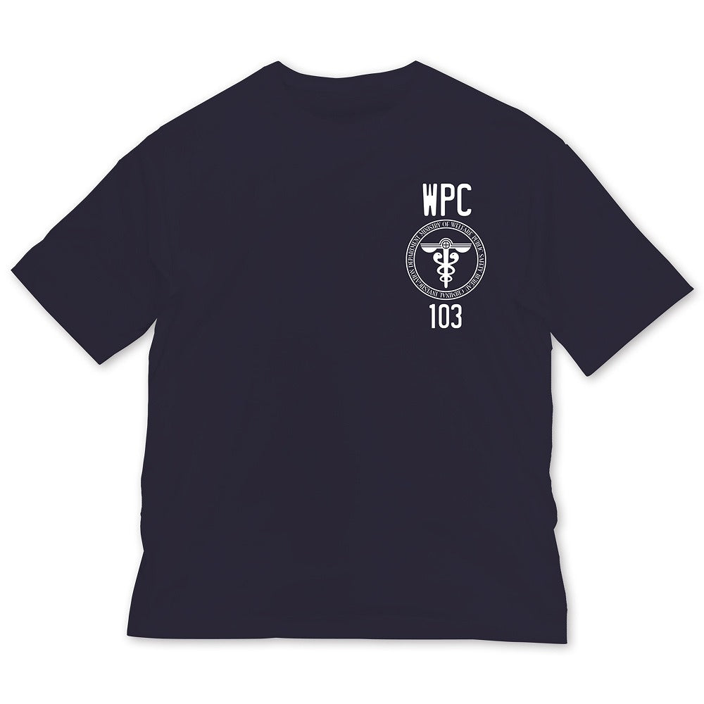 PSYCHO-PASS サイコパス 3 公安局 ビッグシルエットTシャツ NAVY XL 【01/24頃入荷】
