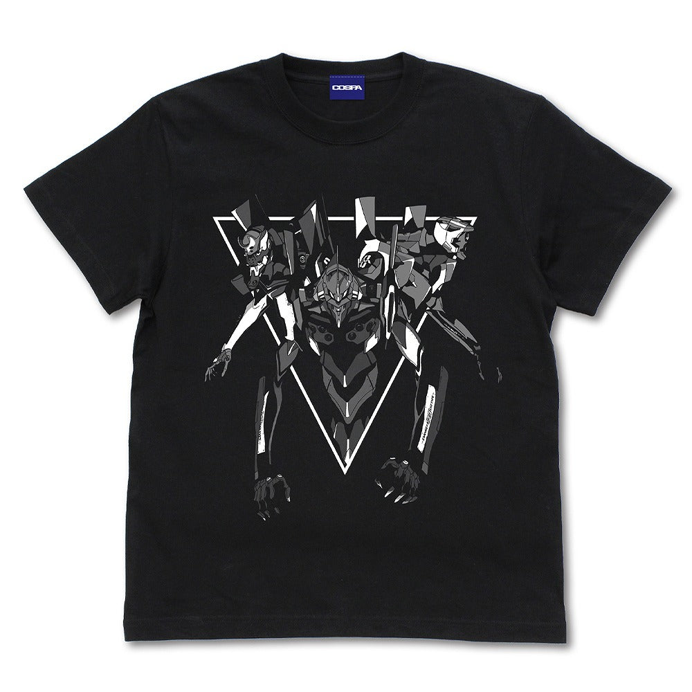 EVANGELION トライアングル Tシャツ BLACK M 【01/24頃入荷】