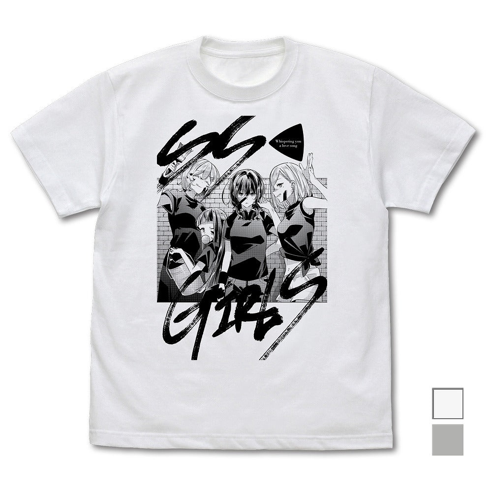 ささやくように恋を唄う SS GIRLS Tシャツ WHITE M 【01/24頃入荷】