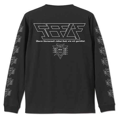 EVANGELION ゼーレ 袖リブロングスリーブTシャツ BLACK L 【01/24頃入荷】