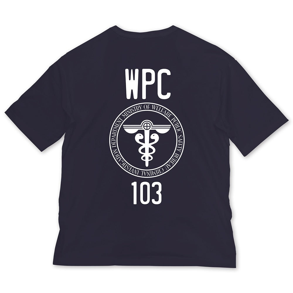 PSYCHO-PASS サイコパス 3 公安局 ビッグシルエットTシャツ WHITE XL 【01/24頃入荷】