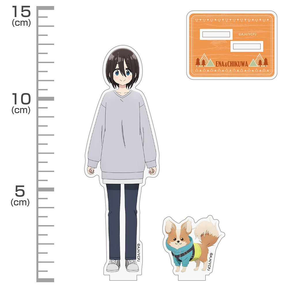 『ゆるキャン△ SEASON3』 斉藤恵那&ちくわ アクリル.. 【01/24頃入荷】