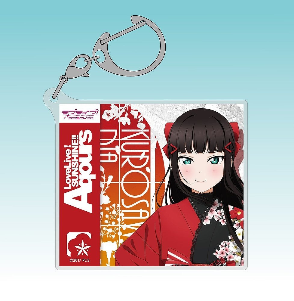 ラブライブ!サンシャイン!! 描き下ろし 黒澤ダイヤ アクリルマルチキーホルダー ソロコン.. 【02/04頃入荷】