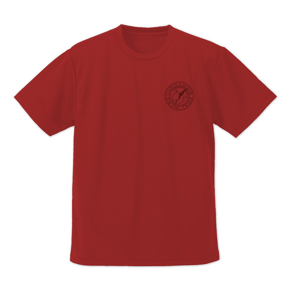 新世紀GPXサイバーフォーミュラSIN ユニオンセイバー ドライTシャツ RED L 【02/04頃入荷】