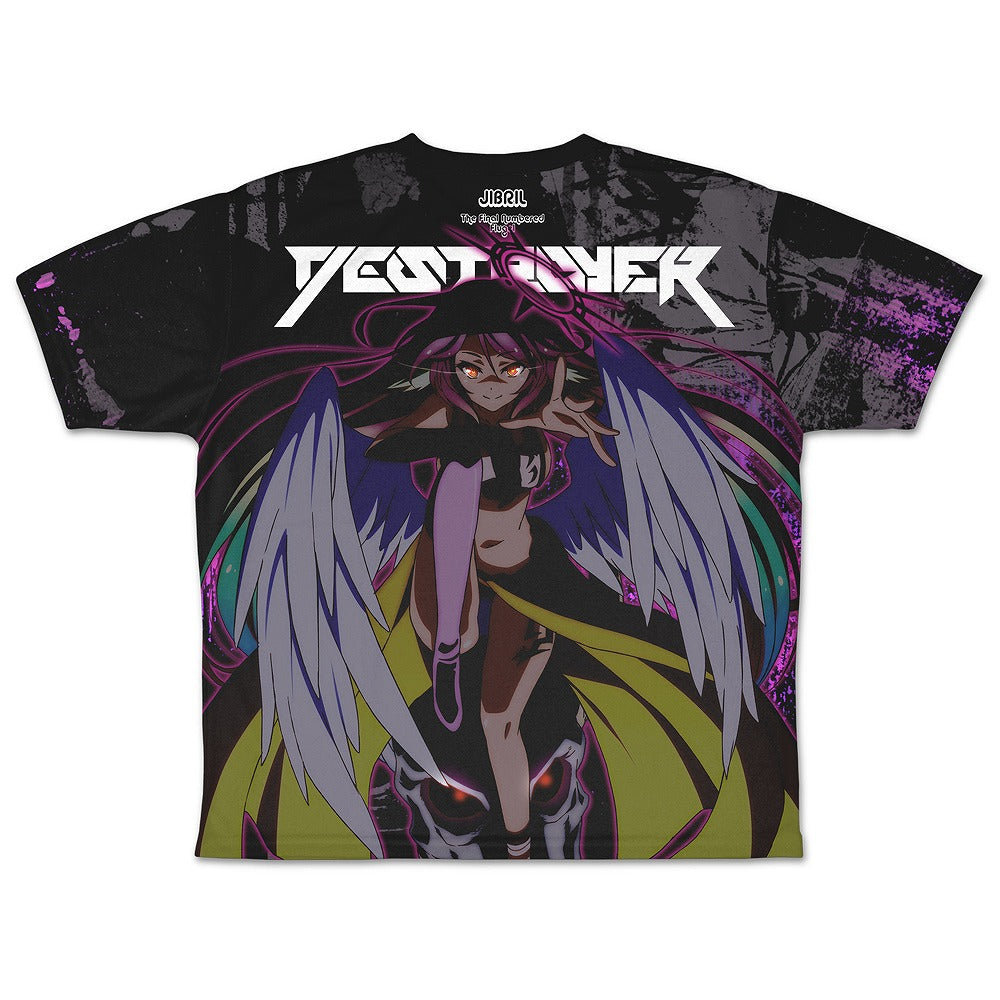 ノーゲーム・ノーライフ ジブリール 両面フルグラフィックTシャツ Ver.1.0 D.. L 【01/24頃入荷】