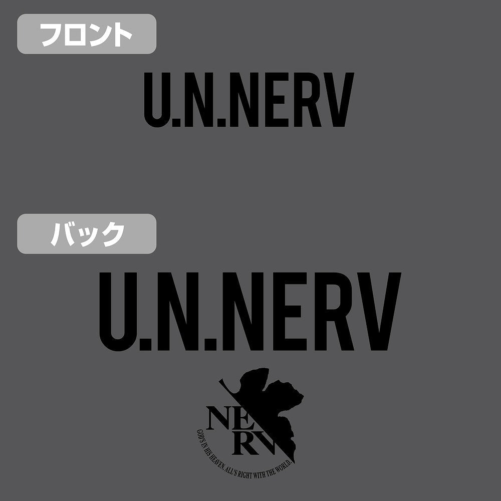EVANGELION U.N.NERV 薄手ドライパーカー BLACK L 【01/24頃入荷】