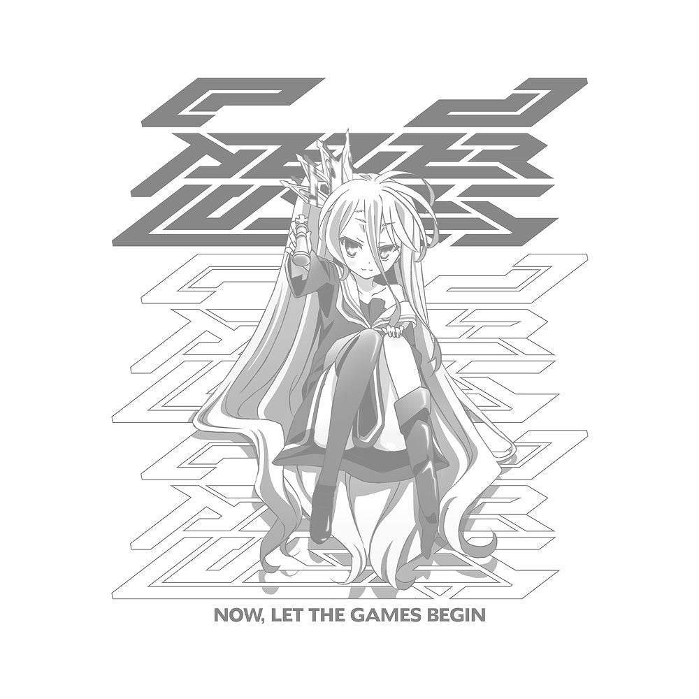 ノーゲーム・ノーライフ 「白」Tシャツ 『 』の片割れVer. WHITE XL 【01/24頃入荷】