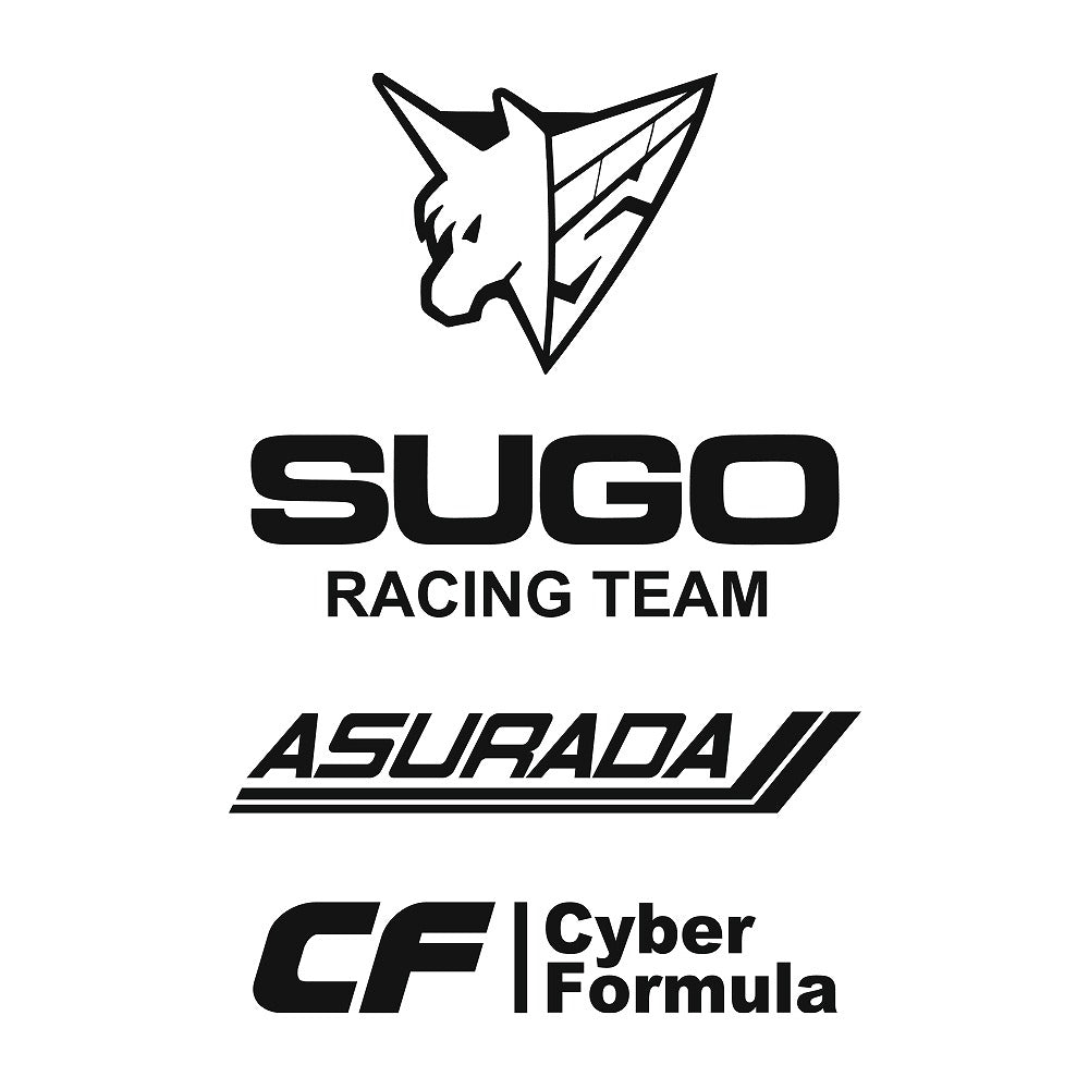 新世紀GPXサイバーフォーミュラ スゴウアスラーダ ポロシャツ WHITE S 【02/04頃入荷】