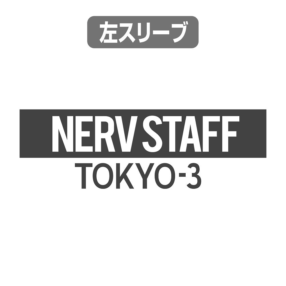EVANGELION NERV 刺繍ポロシャツ BLACK M 【01/24頃入荷】