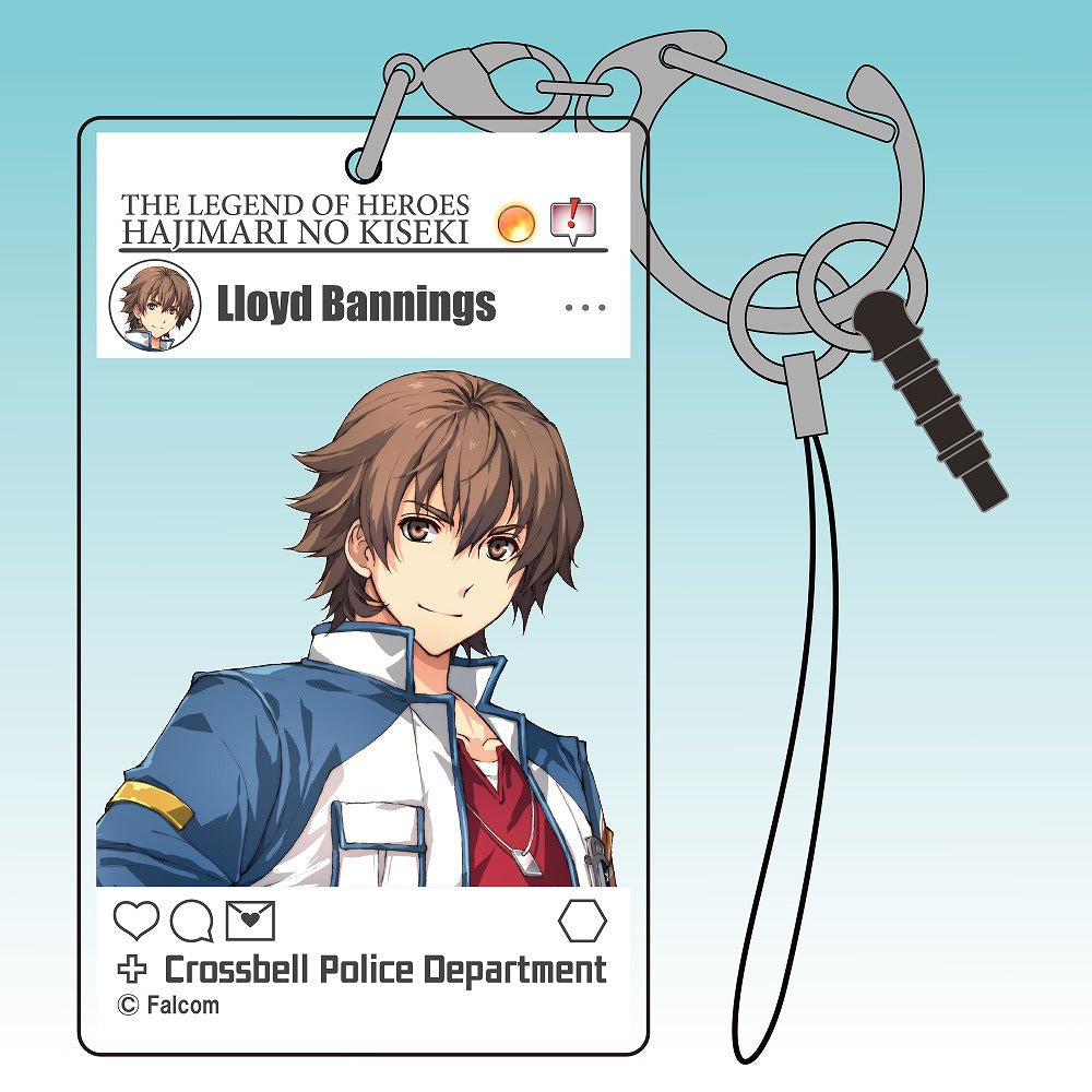 英雄伝説 創の軌跡 ロイド・バニングス SNS風アクリルキーホルダー 【02/04頃入荷】