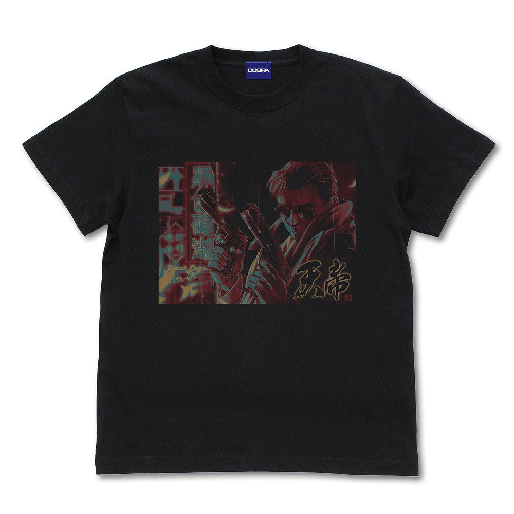 ブラック・ラグーン BLACK LAGOON 張 Tシャツ BLACK M 【01/24頃入荷】
