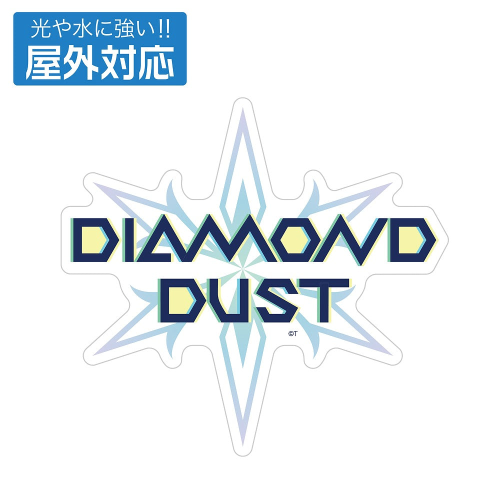 ガールズバンドクライ ダイヤモンドダスト 屋外対応ステッカー 【01/24頃入荷】