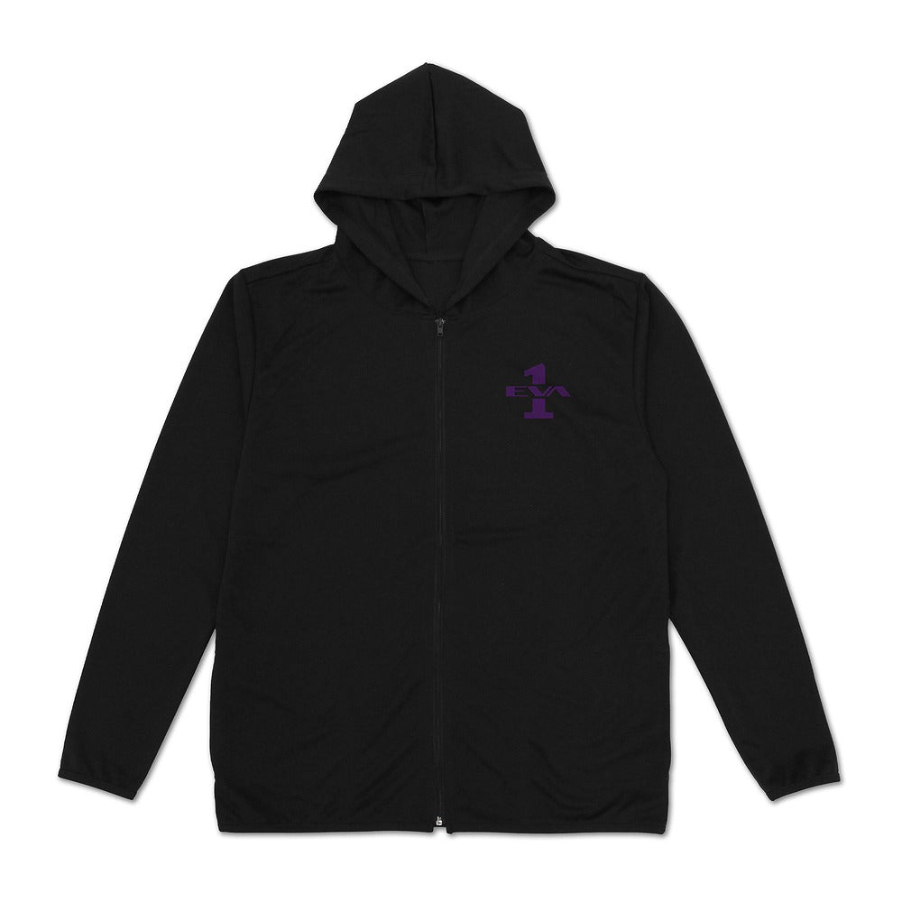 EVANGELION エヴァ初号機 薄手ドライパーカー GRAY L 【01/24頃入荷】