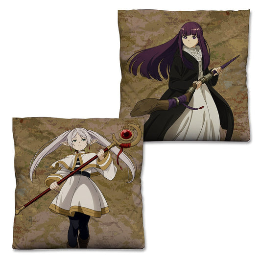 葬送のフリーレン フリーレン&フェルン 両面プリントクッションカバー 【02/04頃入荷】