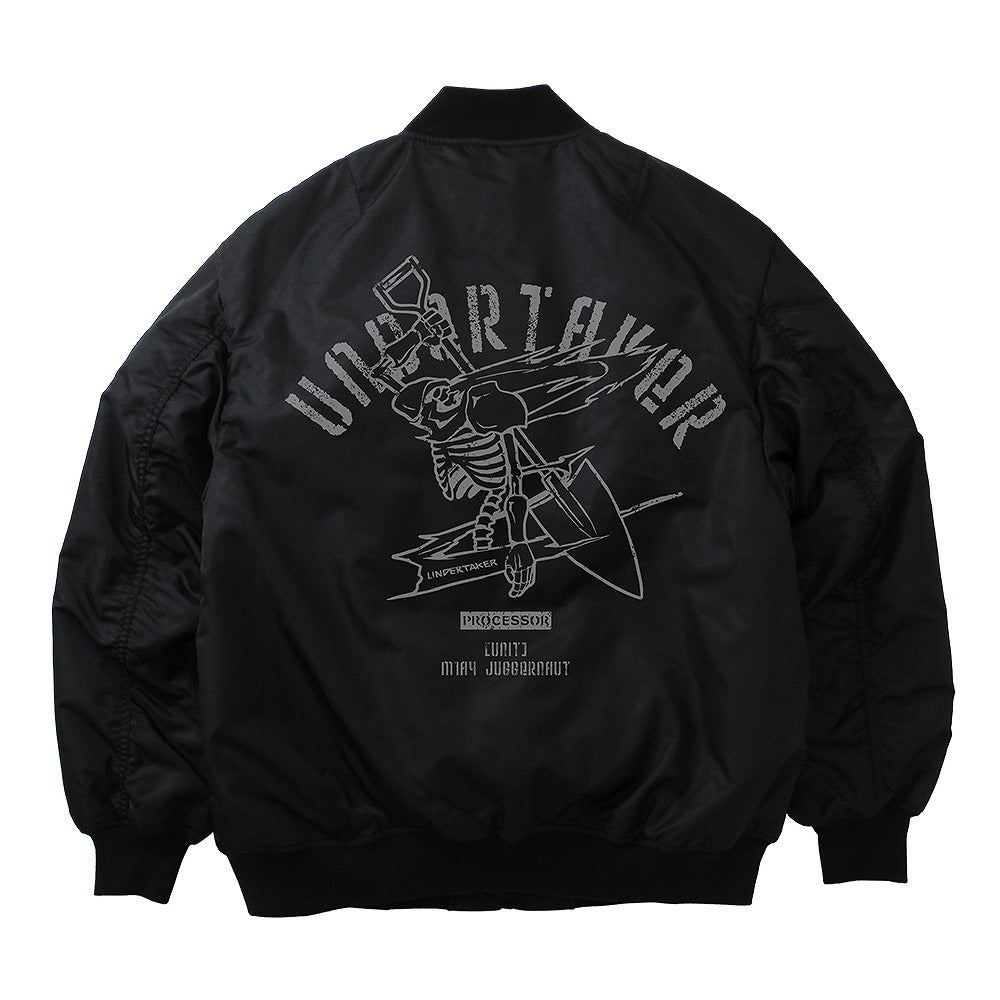 86―エイティシックス― 〈アンダーテイカー〉パーソナルマーク MA-1ジャケット MOSS L 【01/07頃入荷】
