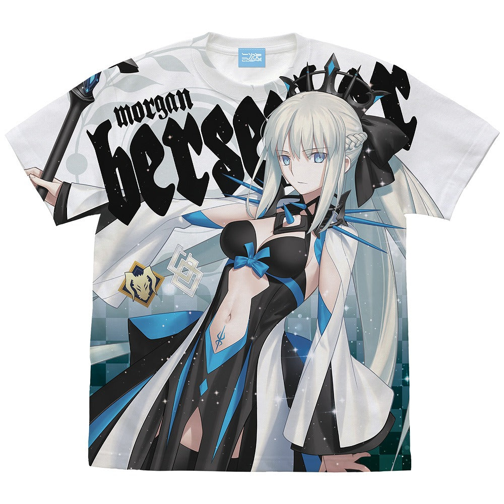 Fate/Grand Order バーサーカー/モルガン フルグラフィックTシャツ モルガン フルグラフィックTシャツ/WHITE M 【03/24頃入荷】