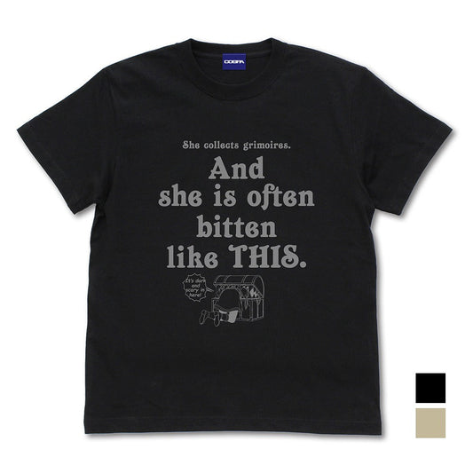 葬送のフリーレン ミミックに食べられるフリーレン Tシャツ SAND KHAKI XL 【02/04頃入荷】