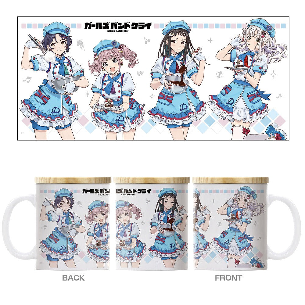 ガールズバンドクライ 描き下ろし ダイヤモンドダスト フタ付きフルカラーマグカップ.. 【01/24頃入荷】