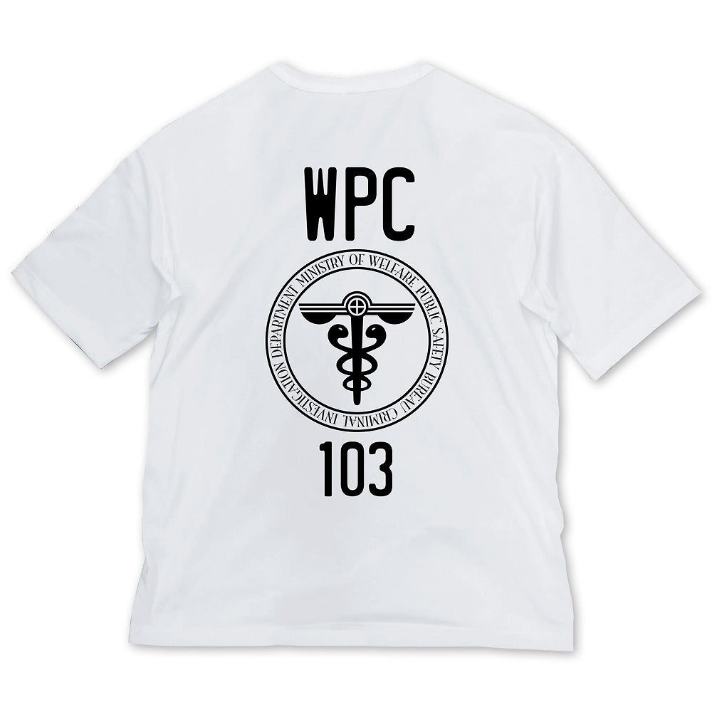 PSYCHO-PASS サイコパス 3 公安局 ビッグシルエットTシャツ NAVY L 【01/24頃入荷】