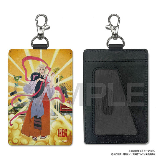 TVアニメ『江戸前エルフ』 描き下ろし エルダ パスケース(ナスカン付き) 御祭神Ver.. 【01/24頃入荷】