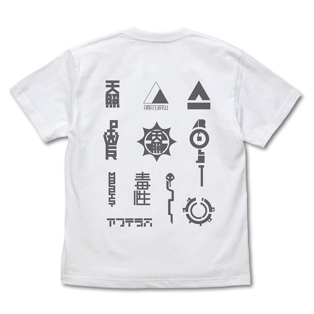 超探偵事件簿 レインコード アマテラス社 Tシャツ WHITE XL 【01/24頃入荷】