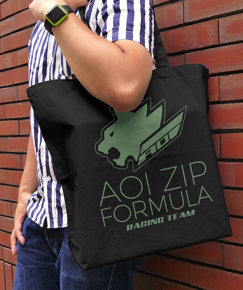 新世紀GPXサイバーフォーミュラ アオイZIP ラージトート BLACK 【02/04頃入荷】