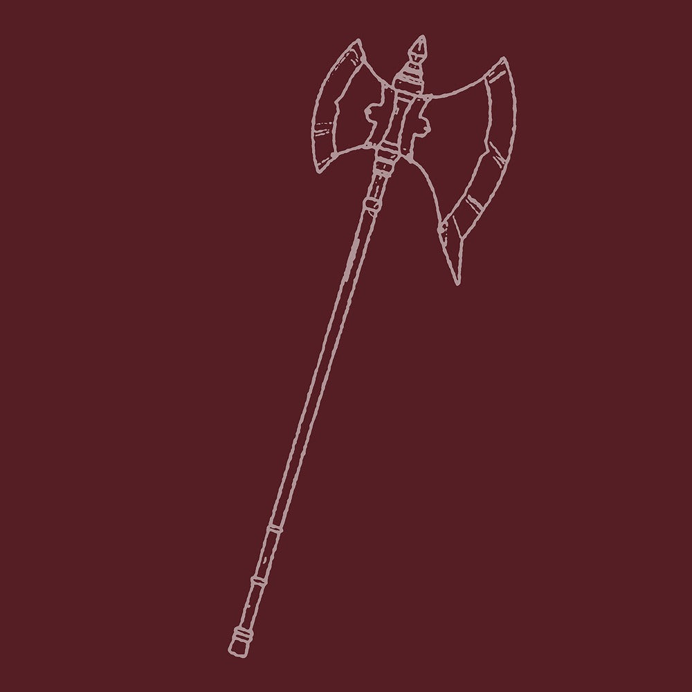 葬送のフリーレン シュタルク Tシャツ BURGUNDY XL 【02/04頃入荷】