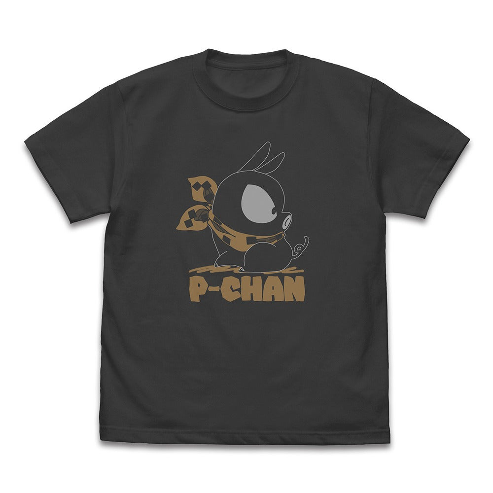 らんま1/2 ピッグのPちゃん Tシャツ MIX GRAY M 【01/24頃入荷】