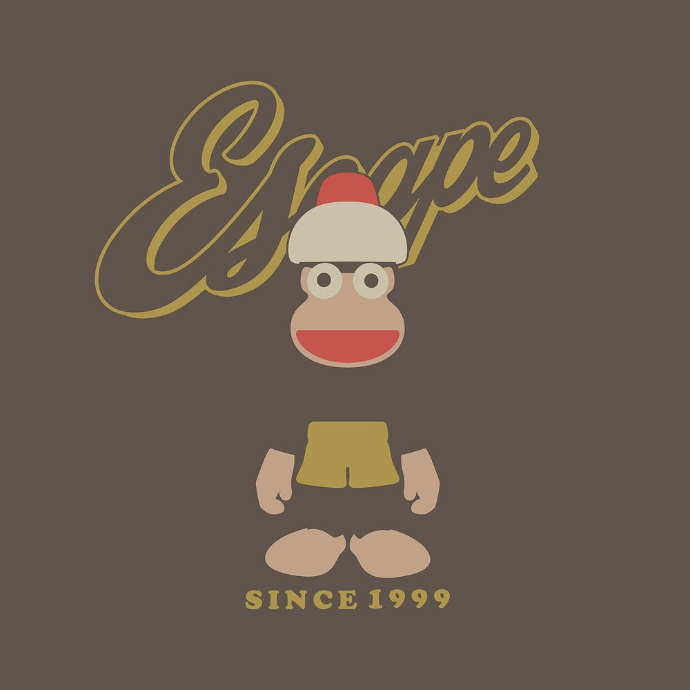 サルゲッチュ ピポサル ESCAPE Tシャツ CHARCOAL XL 【01/07頃入荷】