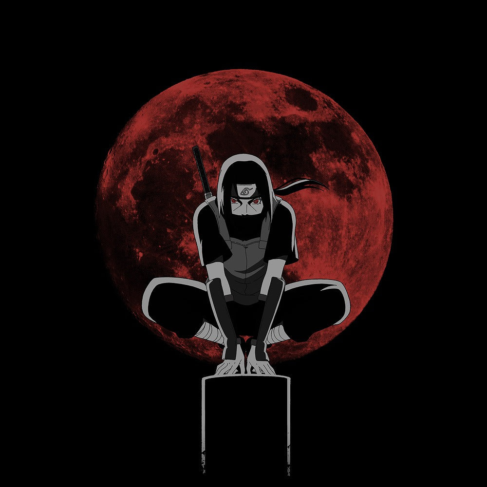 NARUTO-ナルト- 疾風伝 うちはイタチ 暗部Ver. Tシャツ BLACK L 【01/24頃入荷】
