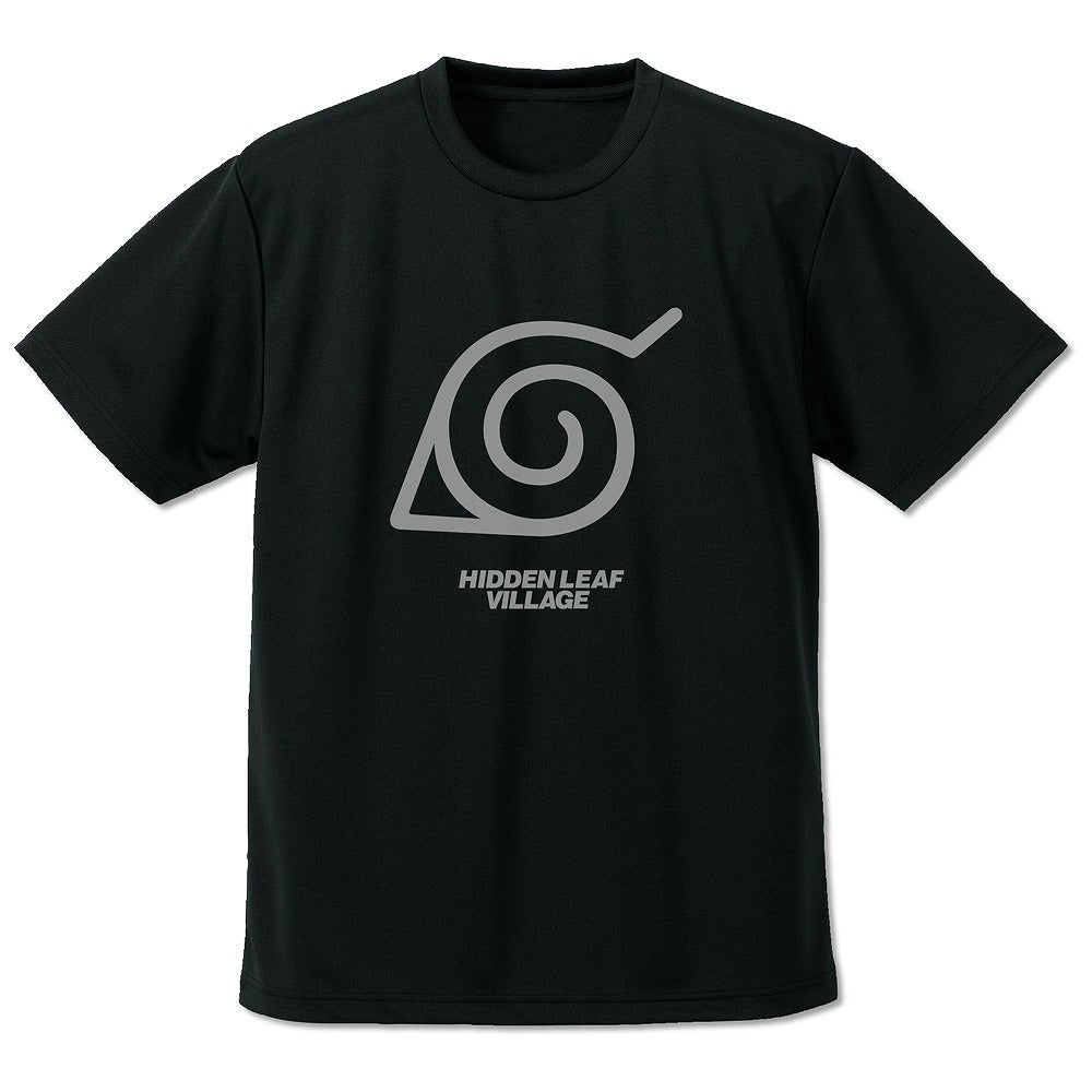 NARUTO-ナルト- 疾風伝 木ノ葉隠れの里 ドライTシャツ OD XL 【01/24頃入荷】
