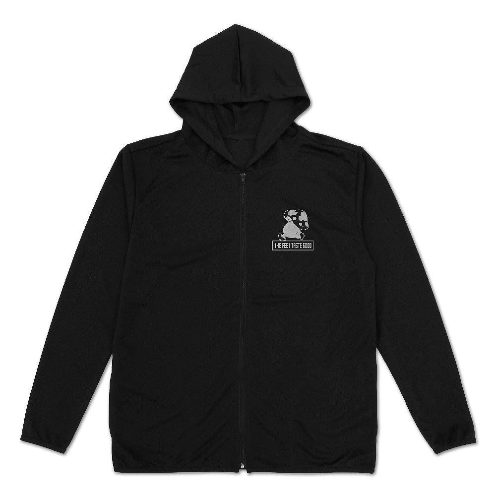 ダンジョン飯 歩き茸 薄手ドライパーカー BLACK L 【12/24頃入荷】