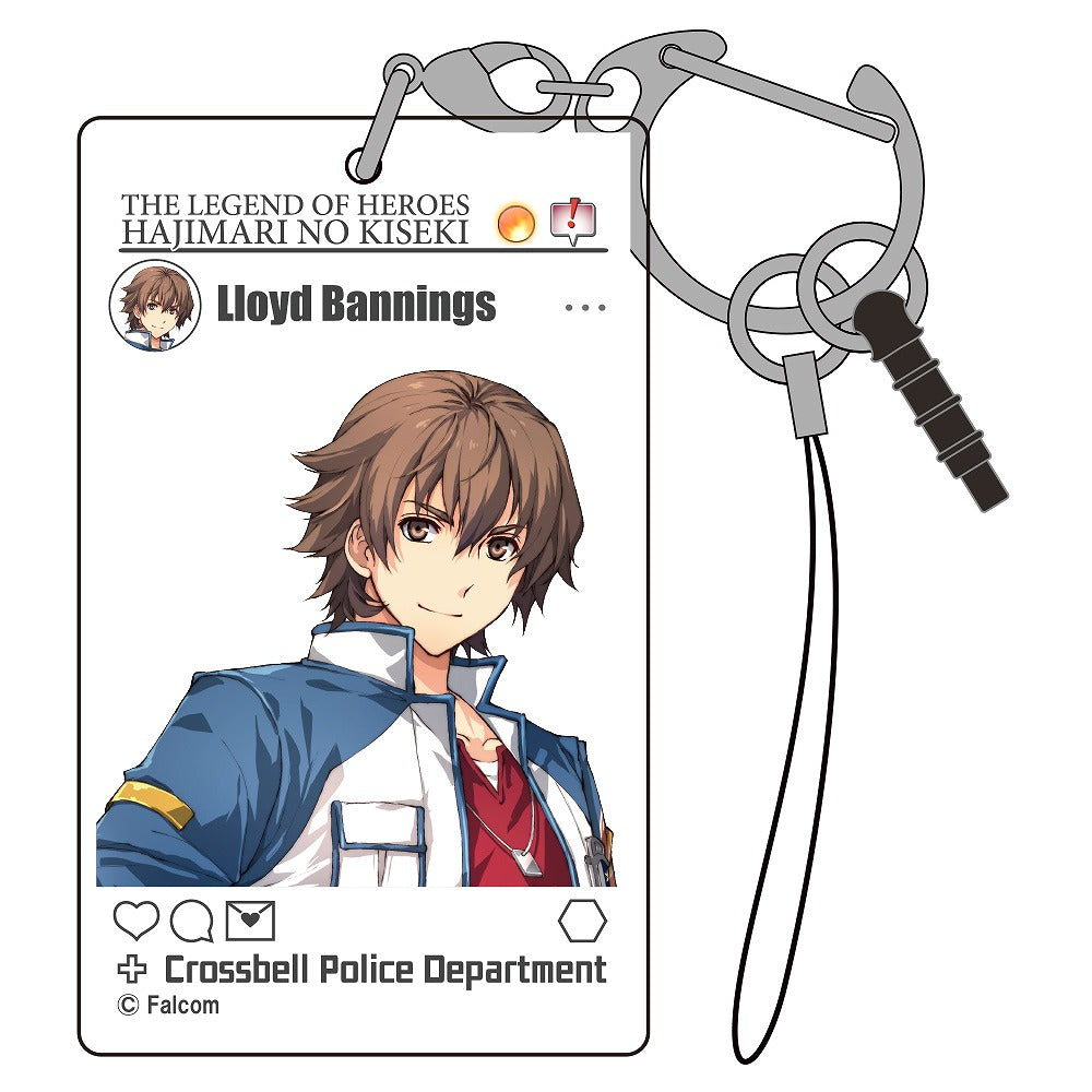 英雄伝説 創の軌跡 ロイド・バニングス SNS風アクリルキーホルダー 【02/04頃入荷】