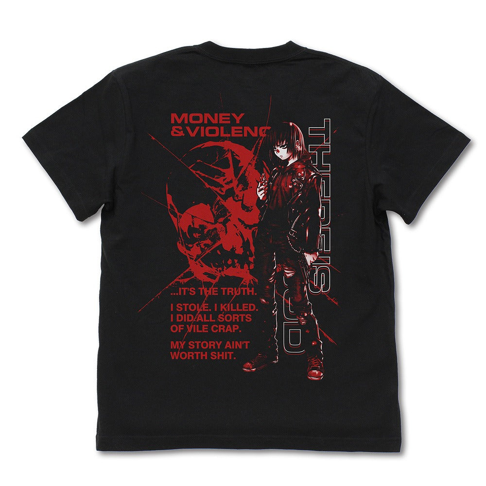 ブラック・ラグーン レヴィ Tシャツ 少女期Ver. BLACK M 【01/24頃入荷】